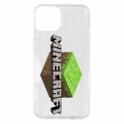 Чехол для iPhone 14 Minecraft Land - PrintSalon