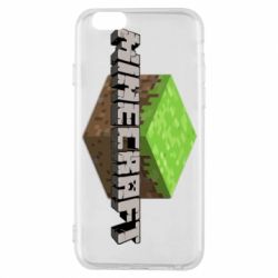Чехол для iPhone 6/6S Minecraft Land - PrintSalon