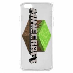 Чехол для iPhone 6 Plus/6S Plus Minecraft Land - PrintSalon