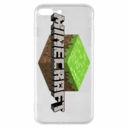 Чехол для iPhone 8 Plus Minecraft Land - PrintSalon