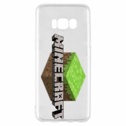Чехол для Samsung S8 Minecraft Land - PrintSalon