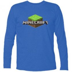 Футболка с длинным рукавом Minecraft Land - PrintSalon