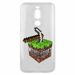 Чохол для Meizu X8 Minecraft Logo Сube - PrintSalon