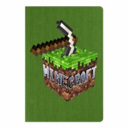 Блокнот з принтом Minecraft Logo Сube - PrintSalon