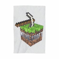 Рушник з принтом Minecraft Logo Сube - PrintSalon