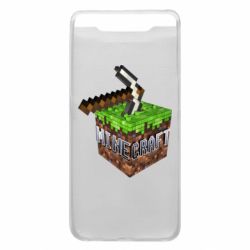 Чохол для Samsung A80 Minecraft Logo Сube - PrintSalon