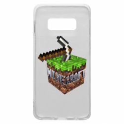 Чохол для Samsung S10e Minecraft Logo Сube - PrintSalon