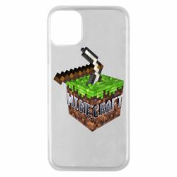 Чохол для iPhone 11 Pro Minecraft Logo Сube - PrintSalon