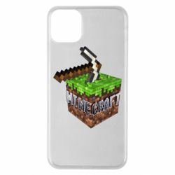 Чохол для iPhone 11 Pro Max Minecraft Logo Сube - PrintSalon