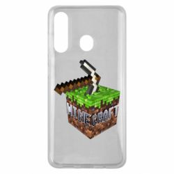 Чохол для Samsung M40 Minecraft Logo Сube - PrintSalon