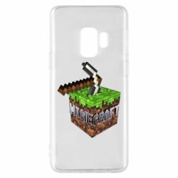 Чохол для Samsung S9 Minecraft Logo Сube - PrintSalon