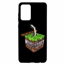 Чохол для Samsung A72 5G Minecraft Logo Сube - PrintSalon
