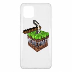 Чохол для Samsung Note 10 Lite Minecraft Logo Сube - PrintSalon