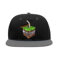 Снепбек Minecraft Logo Сube