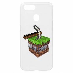 Чохол для Oppo A5s / A12Minecraft Logo Сube - PrintSalon