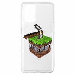 Чохол для Oppo A74 4G Minecraft Logo Сube - PrintSalon