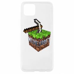 Чохол для Oppo A92sMinecraft Logo Сube - PrintSalon