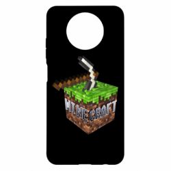 Чохол для Xiaomi Redmi Note 9 5G/Redmi Note 9T Minecraft Logo Сube - PrintSalon