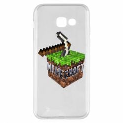 Чохол для Samsung A5 2017 Minecraft Logo Сube - PrintSalon