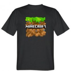 Чоловіча футболка Stedman Minecraft Main Logo - PrintSalon