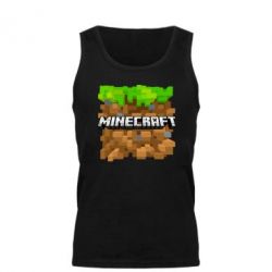 Майка чоловіча Minecraft Main Logo - PrintSalon