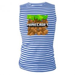 Майка-тільняшка Minecraft Main Logo - PrintSalon