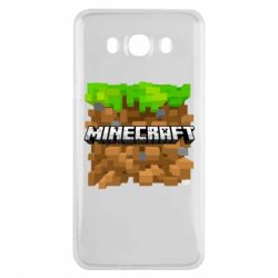 Чохол для Samsung J7 2016 Minecraft Main Logo - PrintSalon