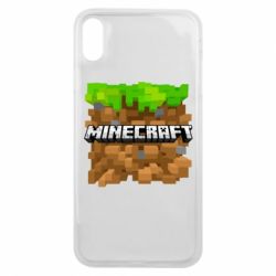 Чохол для iPhone Xs Max Minecraft Main Logo - PrintSalon