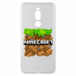Чохол для Meizu Note 8 Minecraft Main Logo - PrintSalon