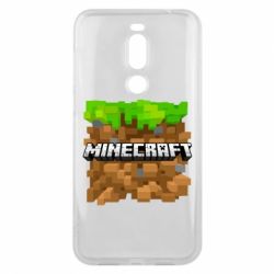 Чохол для Meizu X8 Minecraft Main Logo - PrintSalon