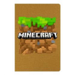 Блокнот з принтом Minecraft Main Logo - PrintSalon