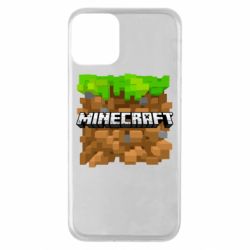 Чохол для iPhone 11 Minecraft Main Logo - PrintSalon