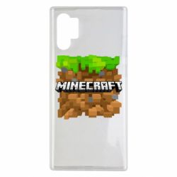 Чохол для Samsung Note 10 Plus Minecraft Main Logo - PrintSalon