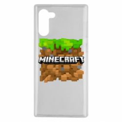 Чохол для Samsung Note 10 Minecraft Main Logo - PrintSalon