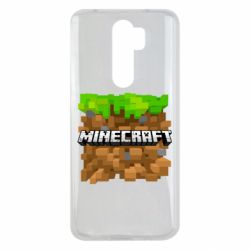 Чохол для Xiaomi Redmi Note 8 Pro Minecraft Main Logo - PrintSalon