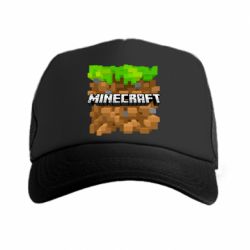 Кепка-тракер Minecraft Main Logo - PrintSalon