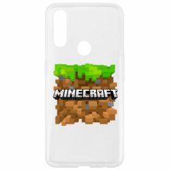 Чохол для Oppo A31 Minecraft Main Logo - PrintSalon