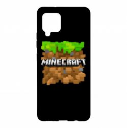 Чохол для Samsung A42 5G Minecraft Main Logo - PrintSalon