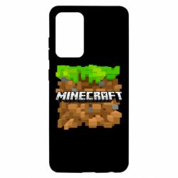 Чохол для Samsung A52 5G Minecraft Main Logo - PrintSalon