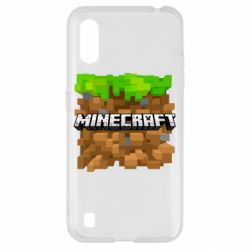 Чохол для Samsung A01 / M01 Minecraft Main Logo - PrintSalon