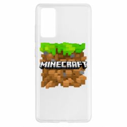 Чохол для Samsung S20 FE Minecraft Main Logo - PrintSalon