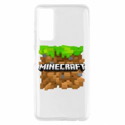 Чохол для Huawei P Smart 2021 Minecraft Main Logo - PrintSalon