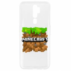 Чохол для Oppo A5/A9 2020 Minecraft Main Logo - PrintSalon