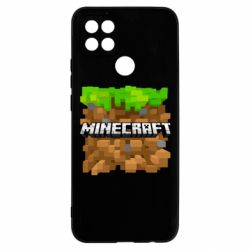 Чохол для Oppo A15s / A15 Minecraft Main Logo - PrintSalon