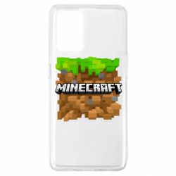 Чохол для Oppo A74 4G Minecraft Main Logo - PrintSalon