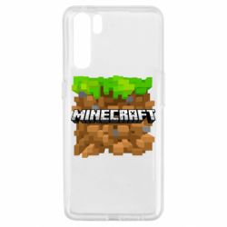 Чохол для Oppo A91 / Reno3Minecraft Main Logo - PrintSalon