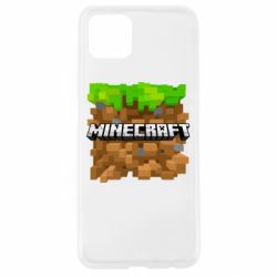Чохол для Oppo A92sMinecraft Main Logo - PrintSalon