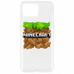 Чехол для Oppo Reno 4 Lite Minecraft Main Logo