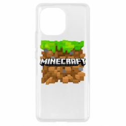 Чохол для Xiaomi Mi11 Minecraft Main Logo - PrintSalon