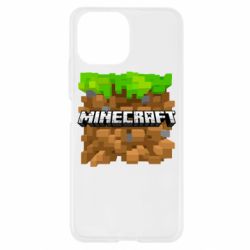 Чохол для Xiaomi Mi11 Lite Minecraft Main Logo - PrintSalon